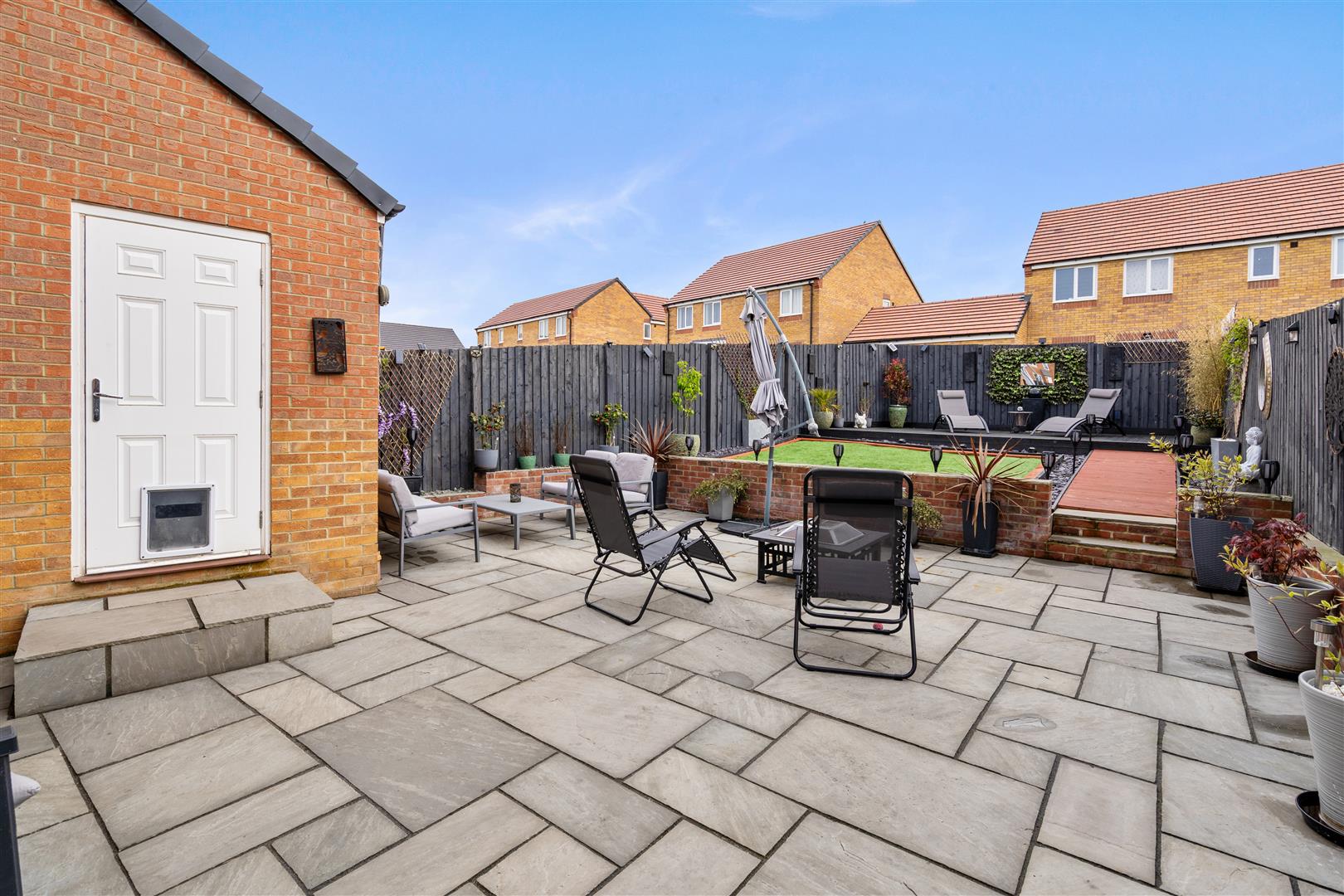 Landscaped Rear Garden